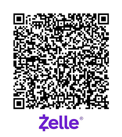Scan to pay via Zelle
